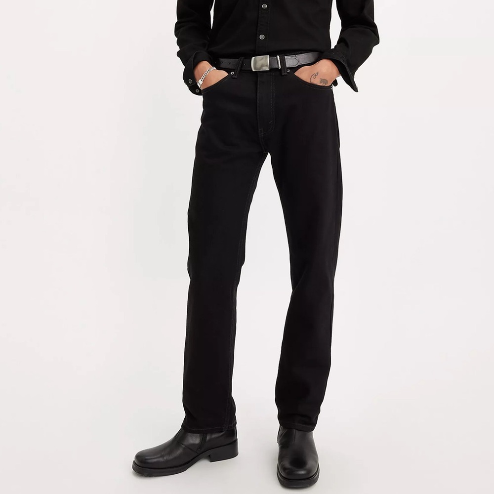 *NEW* Levi’s 505™ Regular Fit Men’s Black Jeans